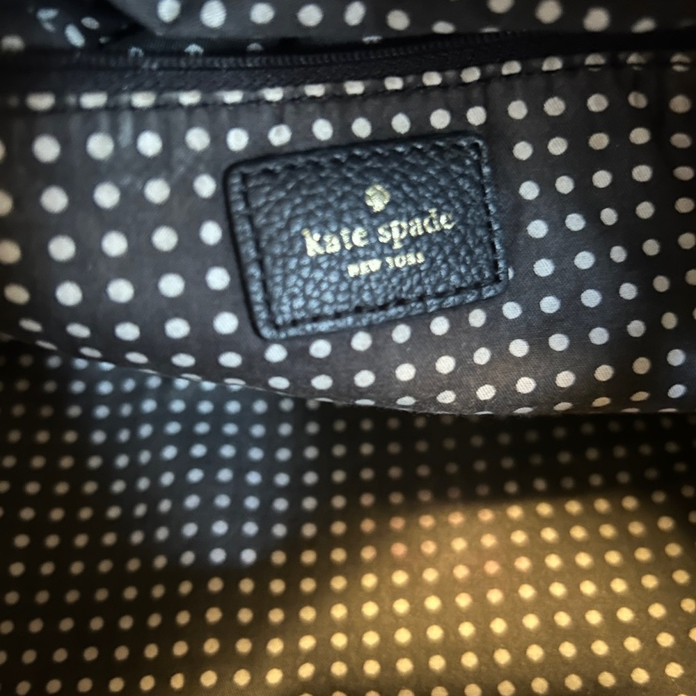 Kate Spade Black Leather Handbag - Picture 7 of 11